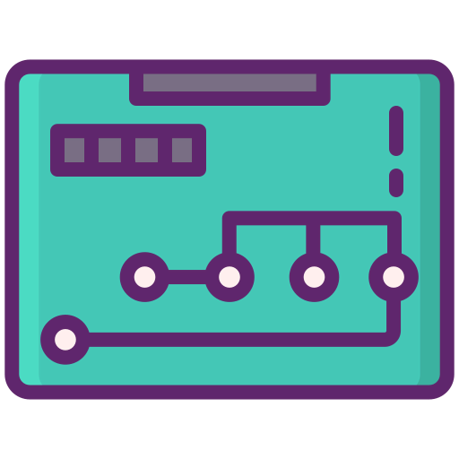 Circuit board icon