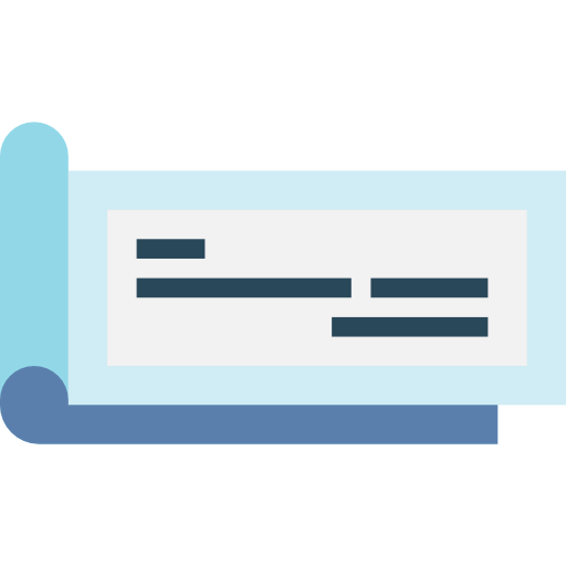 Cheque icon