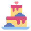 Wedding cake icon 64x64