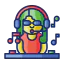 Disc jockey アイコン 64x64