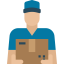 Delivery man ícono 64x64
