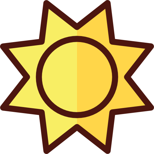 Sun icon