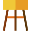 Wooden chair icon 64x64