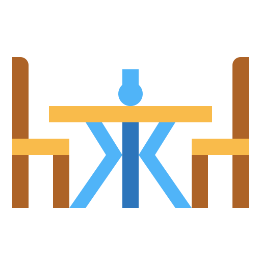 Dinner table icon