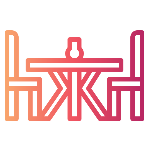 Dinner table icon