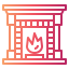Fireplace icon 64x64