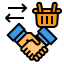 Hand shake アイコン 64x64