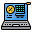Online shopping アイコン 64x64