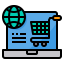 Online shopping アイコン 64x64