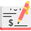 Cheque icon 64x64