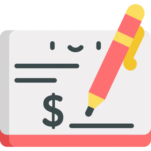 Cheque icon