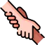 Helping hand icon 64x64