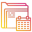 Calendar ícono 64x64