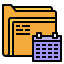 Calendar ícono 64x64