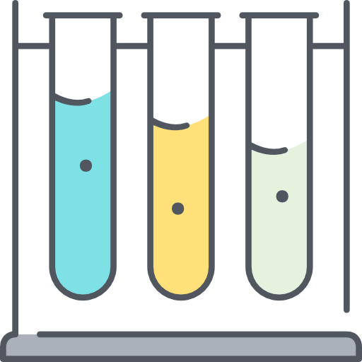 Test tubes ícone