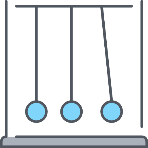 Newtons cradle icon