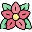 Пуансеттия иконка 64x64