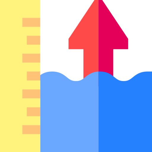 Sea level icon
