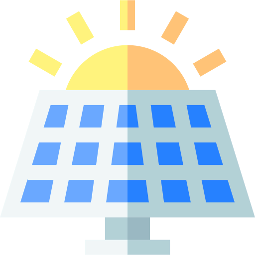 Solar panel icon