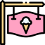 Ice cream shop icon 64x64