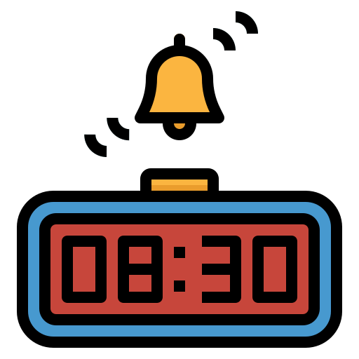 Digital clock Symbol