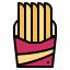 French fries biểu tượng 64x64