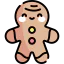 Gingerbread man icon 64x64