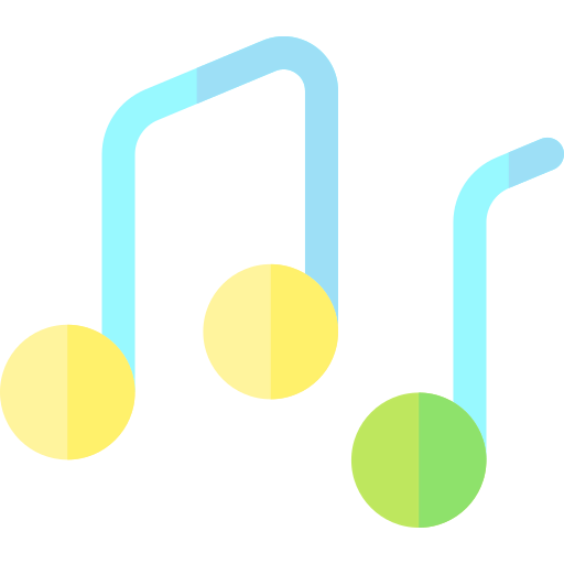 Musical notes icon