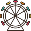 Ferris wheel icon 64x64