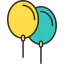 Balloons icon 64x64