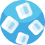 Ice cubes icon 64x64