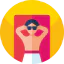 Sunbathing icon 64x64