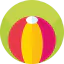 Beach ball icon 64x64