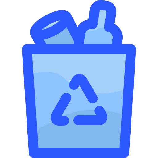 Recycling container icon