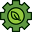 Green energy icon 64x64
