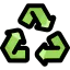 Recycling symbol icon 64x64
