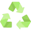 Recycling symbol icon 64x64