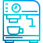 Coffee machine icon 64x64