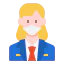 Business woman icon 64x64
