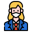Business woman icon 64x64