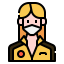 Sport girl icon 64x64