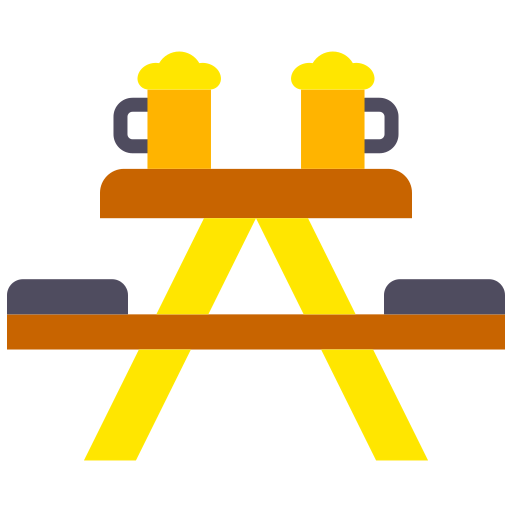 Picnic table icon
