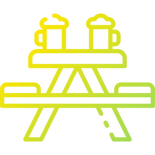 Picnic table icon