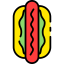 Hot dog Ikona 64x64