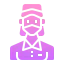 Delivery woman icon 64x64