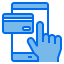 Online payment icon 64x64