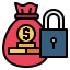Money bag icon 64x64