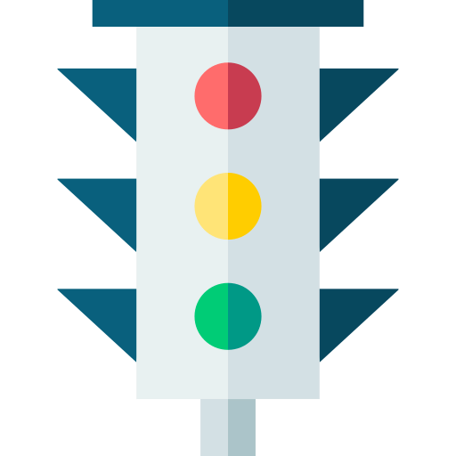 Traffic lights icon
