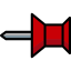 Push pin icon 64x64