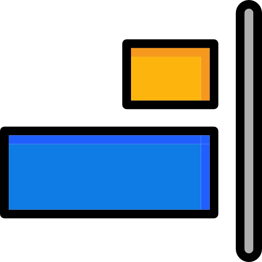 Right align icon